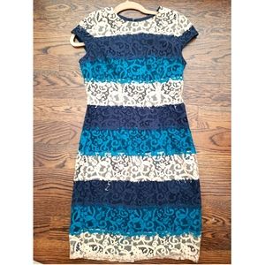 Ann Taylor Lace Dress 0P
